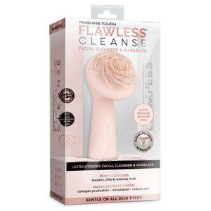 Flawless Cleanse Facial Cleanser & Massager Rechargeable Waterproof Rejuvenating